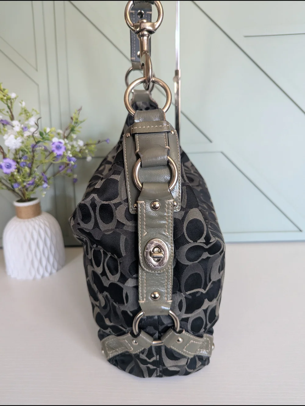 Vintage Coach Carly Hobo Bag